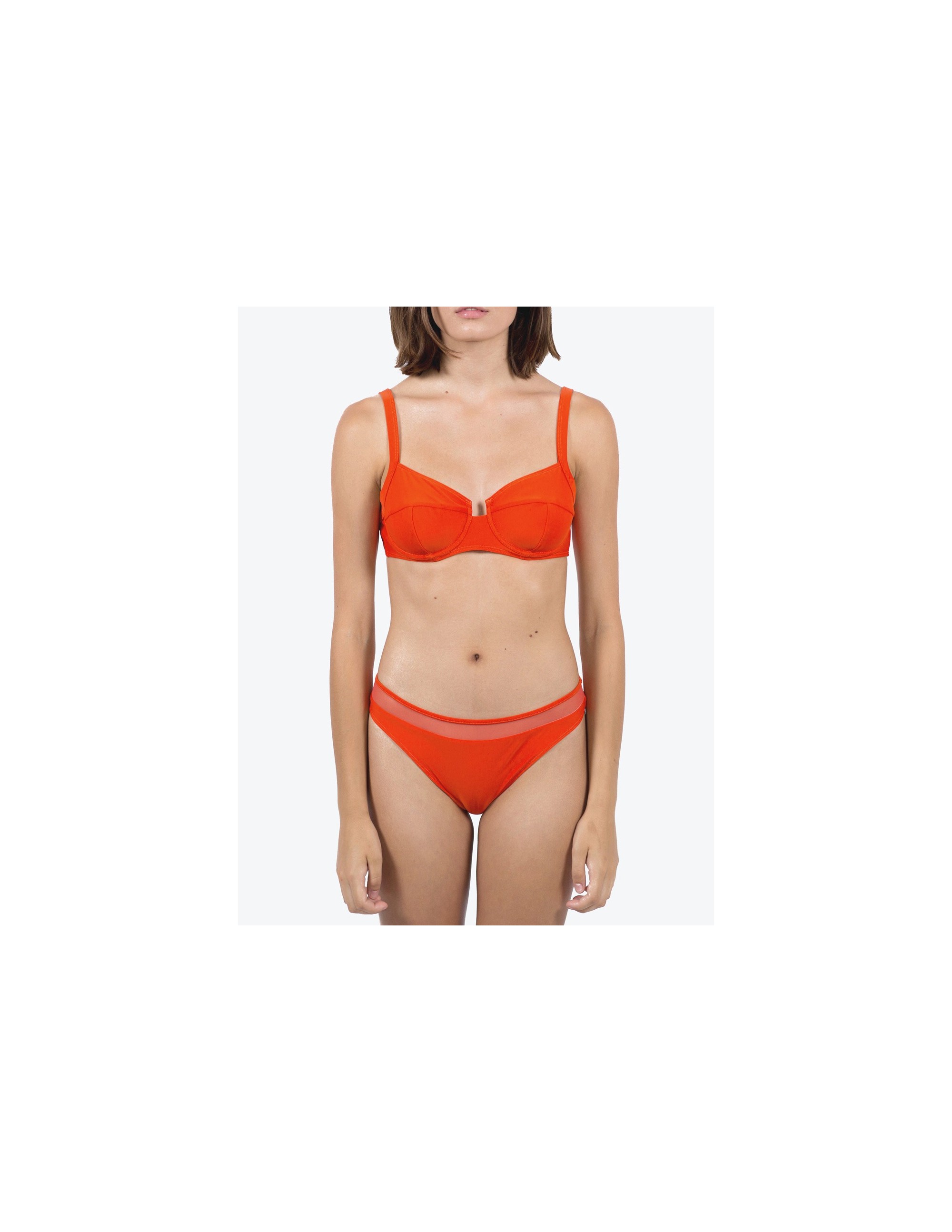 NAOS bikini top - CHARACTER RED
