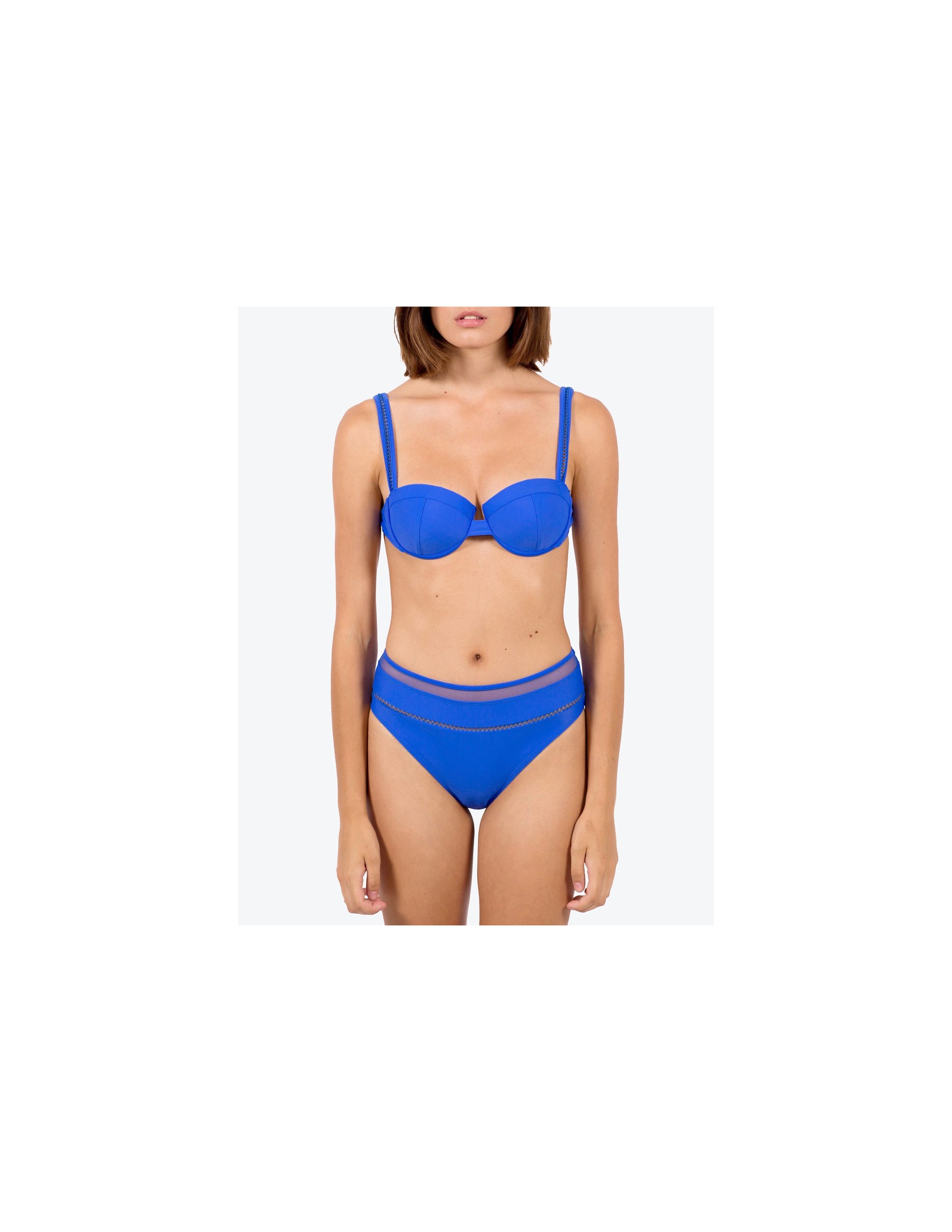 SIMOS bikini bottom - ECHO BLUE