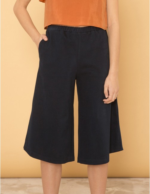 DISTRACTION trousers - BLU NOTTE - RESET PRIORITY