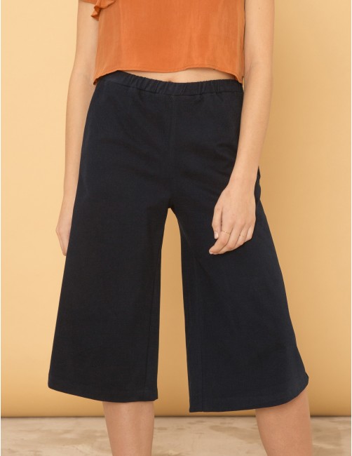 DISTRACTION trousers - BLU NOTTE - RESEt PRIORITY