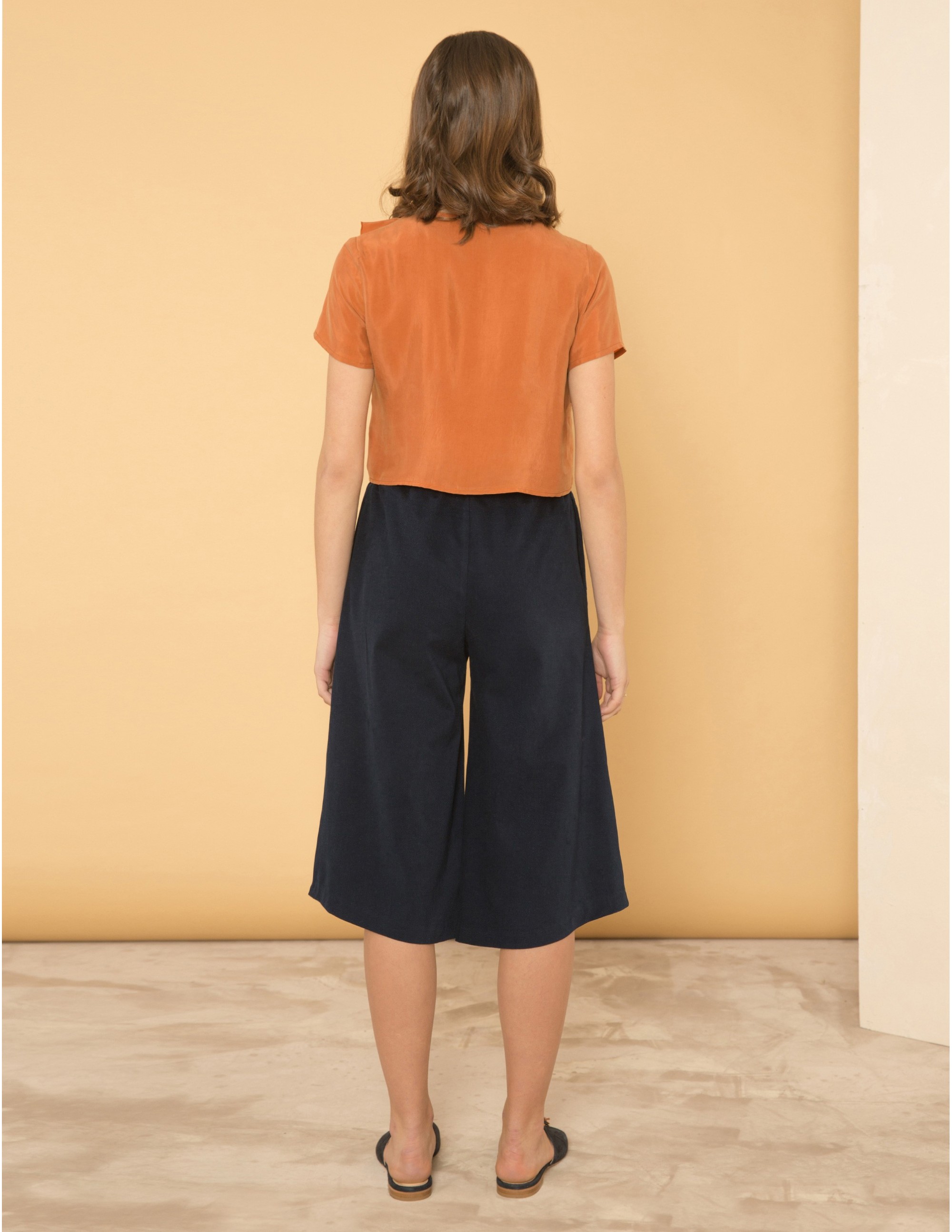 DISTRACTION trousers - BLU NOTTE
