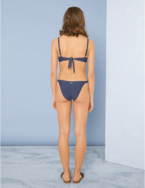 KIGO bikini top - BLU NOTTE - RESET PRIORITY