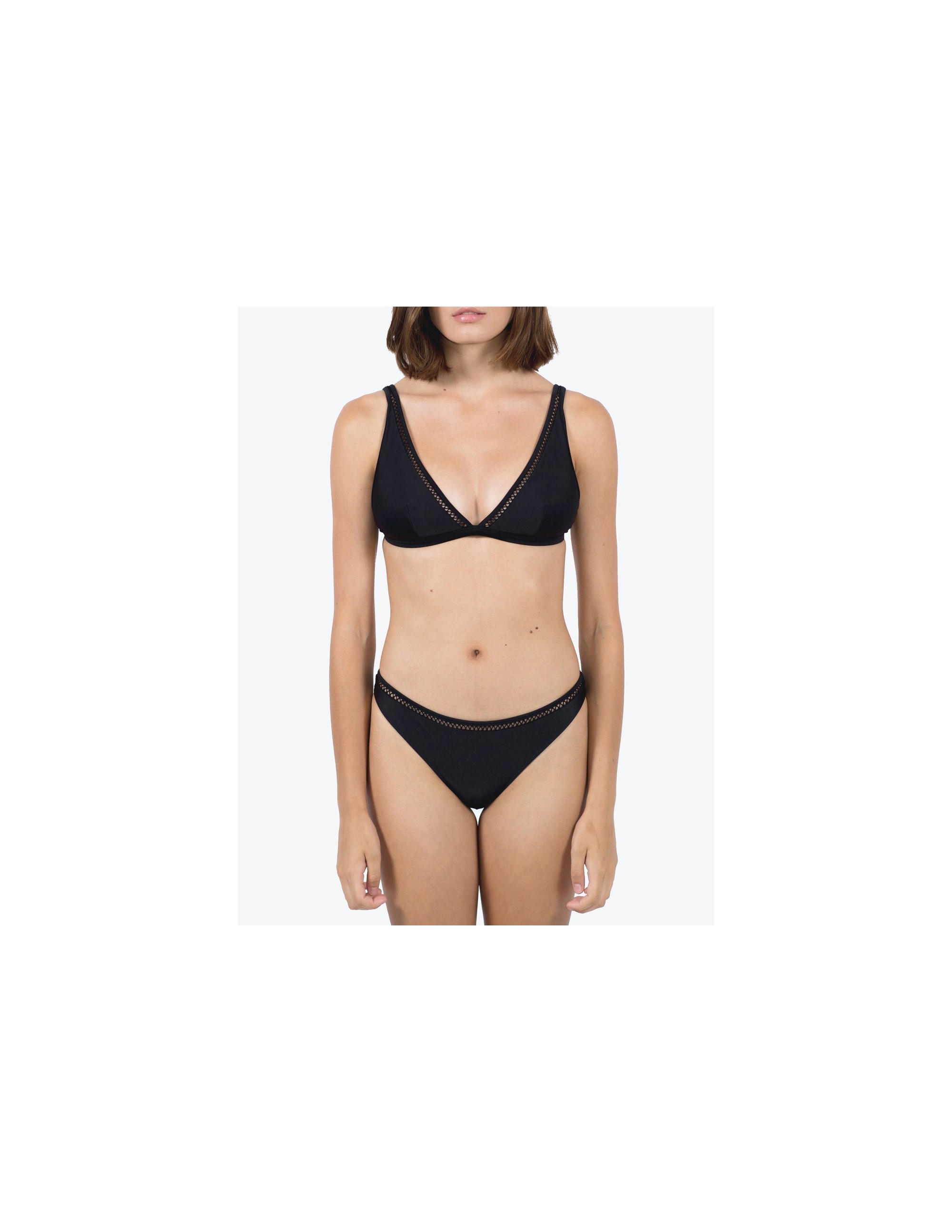 BELLA bikini bottom - MATTE BLACK