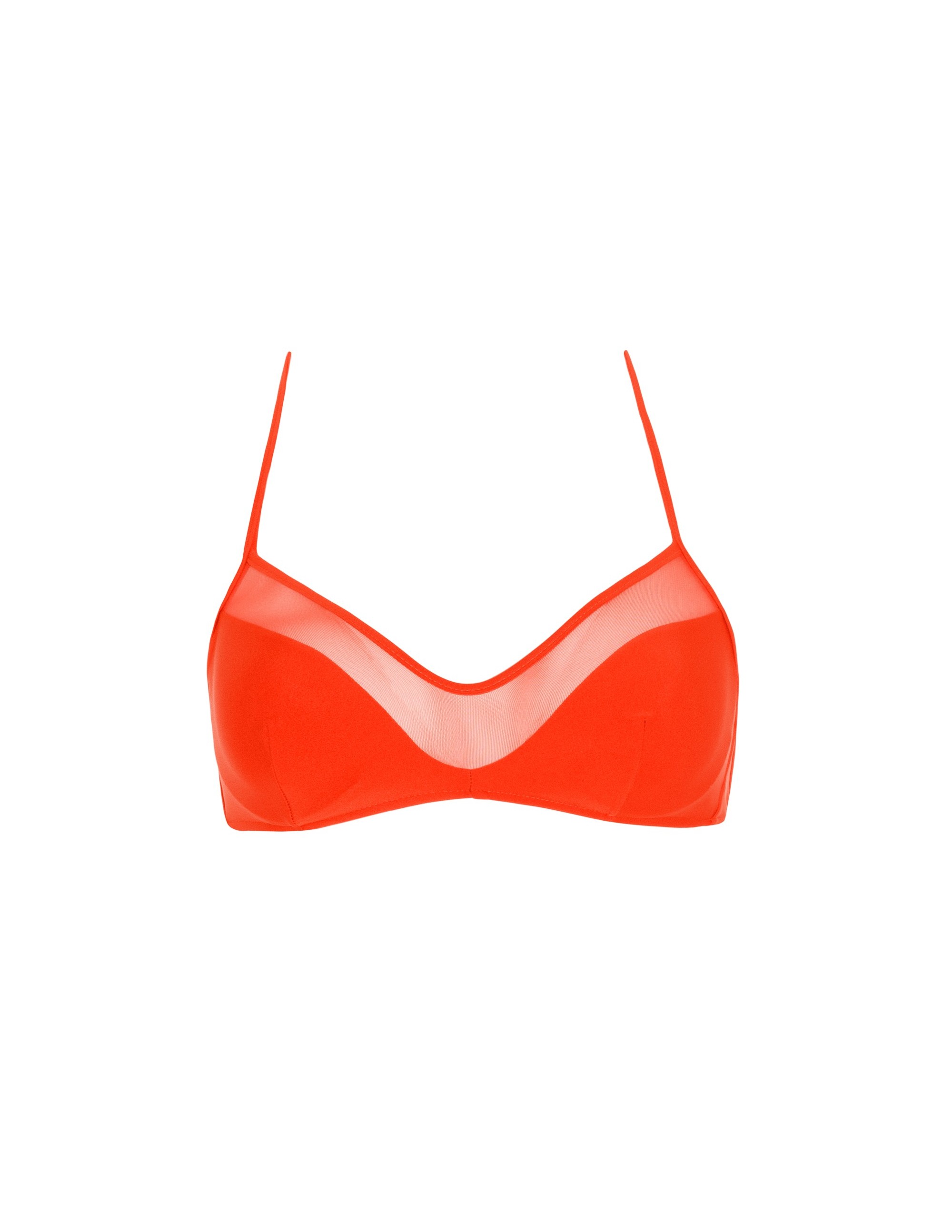SAONA bikini top - CHARACTER RED