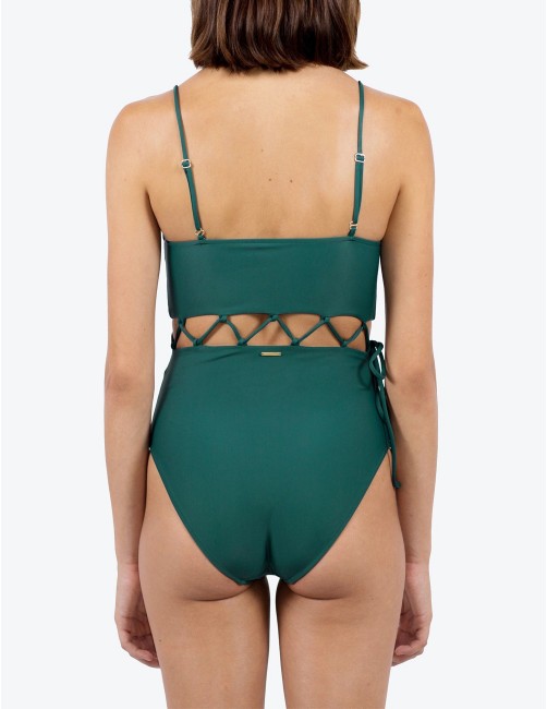 PYLA swimsuit - FRESH GREEN - RESET PRIORITY